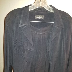 CAROLE LITTLE PETITE 2PC CULOTTE W JACKET